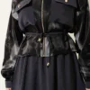 Satin Pocketed Blouse with Skirt Set al por mayor clothing set view 4 - Hicabistan fábrica Turquía