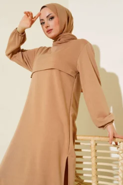 Vista alternativa di Split Long Two-Piece Set