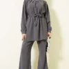 Tunic Set with Necklace Collar