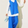 Three-Piece Set with Ties on the Sides بالجملة clothing set view 2 - Hicabistan مصنع تركيا