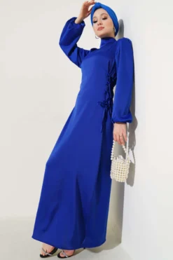 Alternative view of Satin Dress with Side Tie