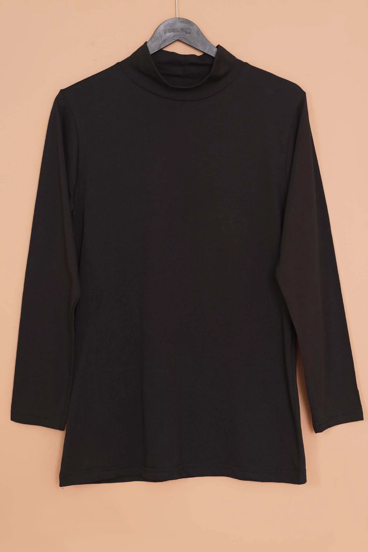 Half Turtleneck Bodysuit Black