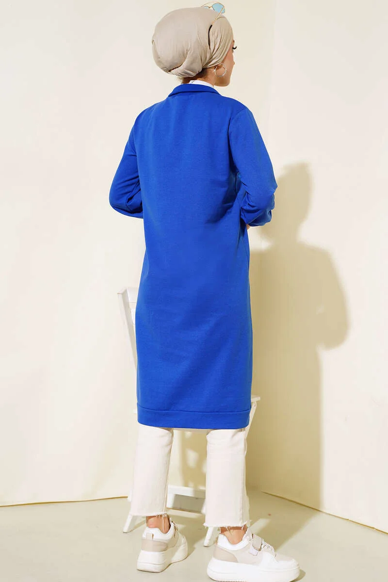 Half-Zip Basic Long Tunic – Bild 3