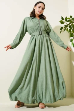 Half-Zip Mevlana Dress