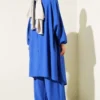 Asymmetric Cut Batwing Sleeve Two-Piece Set Großhandel clothing set view 3 - Hicabistan Türkei Fabrik