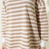 Horizontal Wide Striped Tunic - Imagen 4