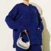 Vest Dress with Vest Knit Two-Piece Set all'ingrosso clothing set view 2 - Hicabistan fabbrica Turchia