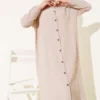 Bark Long Shirt Beige