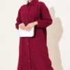 Bark Long Shirt Plum