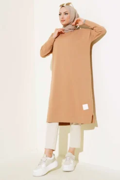 Alternative Ansicht von Emblem Long Basic Tunic Camel