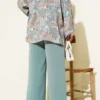 Wide Leg Trousers wholesale pants view 3 - Hicabistan Turkey factory