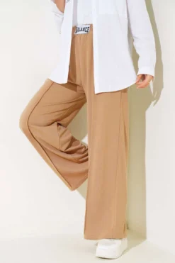 Alternative view of Balance Logo Wide Leg Trousers