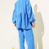 Balloon Sleeve Ruffled Parachute Two-Piece Set al por mayor clothing set view 3 - Hicabistan fábrica Turquía