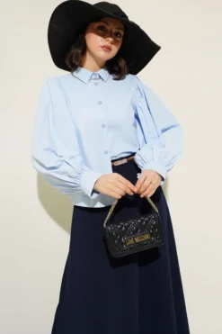 Alternative view of Balloon Sleeve Short Shirt