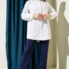 Basic Shirt White wholesale shirt view 2 - Hicabistan Turkey factory