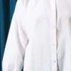Basic Shirt White wholesale shirt view 4 - Hicabistan Turkey factory