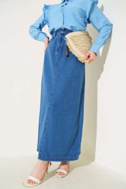 Wide Shawl Abaya wholesale skirt - Hicabistan Turkey factory