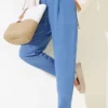 Belted Tencel Pants Indigo