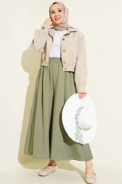 Vista alternativa di Basic Pants Skirt