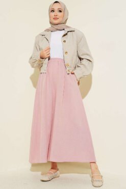 Alternative view of Basic Pants Skirt Powder Pink