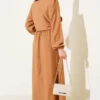 Dress with Bolero and Elastic Waist wholesale dress view 3 - Hicabistan Turkey factory