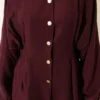 Belted Gold Button Set Gold Großhandel clothing set view 4 - Hicabistan Türkei Fabrik