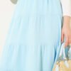 Elastic Waist A-Line Skirt wholesale skirt view 4 - Hicabistan Turkey factory