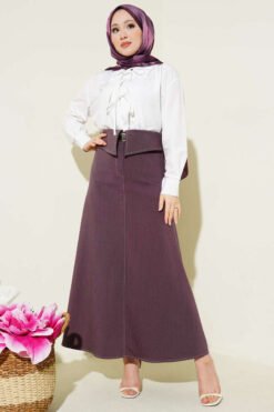 Vista alternativa de Belted Skirt