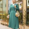 Belted Modest Kimono 5587 Mint