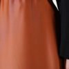 Elastic Waist Flared Satin Skirt wholesale skirt view 4 - Hicabistan Turkey factory
