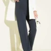 Elastic Waistband Loose Pants
