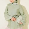 Crew Neck Drawstring Tunic
