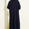 Oversized Three-Piece Set Navy Blue wholesale clothing set view 3 - Hicabistan Turkey factory