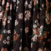 Floral Printed Lace Skirt Brown all'ingrosso skirt view 4 - Hicabistan fabbrica Turchia