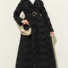 Belted Modal Two-Piece Set Black بالجملة clothing set view 5 - Hicabistan مصنع تركيا