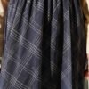 Striped Elastic Waist Chiffon Skirt wholesale skirt view 4 - Hicabistan Turkey factory