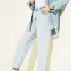 Buttoned Baggy Pants
