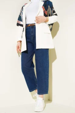 Buttoned Baggy Pants