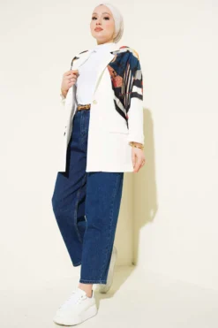 Alternative view of Buttoned Baggy Pants