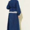 Jeans Set with Lace Details Blue all'ingrosso clothing set view 3 - Hicabistan fabbrica Turchia