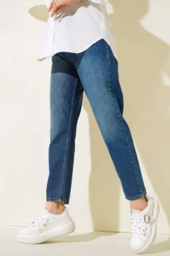 Alternative view of Slim Fit Trousers Blue