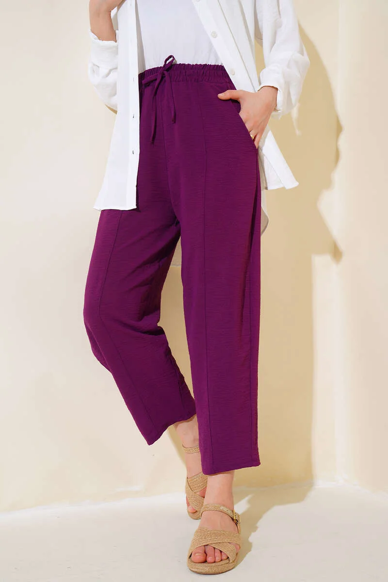 Stitched Ayrobin Pants Purple – Bild 2