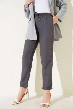 Alternative view of Double Tapered Waistband Trousers