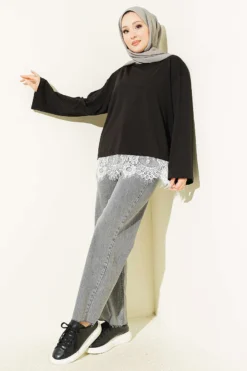Alternative view of Skirt Black