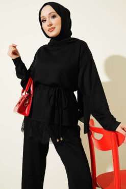 Vista alternativa di Skirt Black