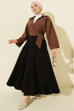 Vue alternative de Zippered Tencel Flared Skirt Black