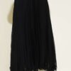 Ruffled Tulle Skirt Black wholesale skirt view 3 - Hicabistan Turkey factory