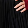 Ruffled Tulle Skirt Black wholesale skirt view 4 - Hicabistan Turkey factory