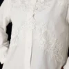 Woven Belted Half Button Dress Großhandel shirt view 4 - Hicabistan Türkei Fabrik