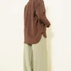 Wide-Leg Elastic Tencel Pants - Imagen 3